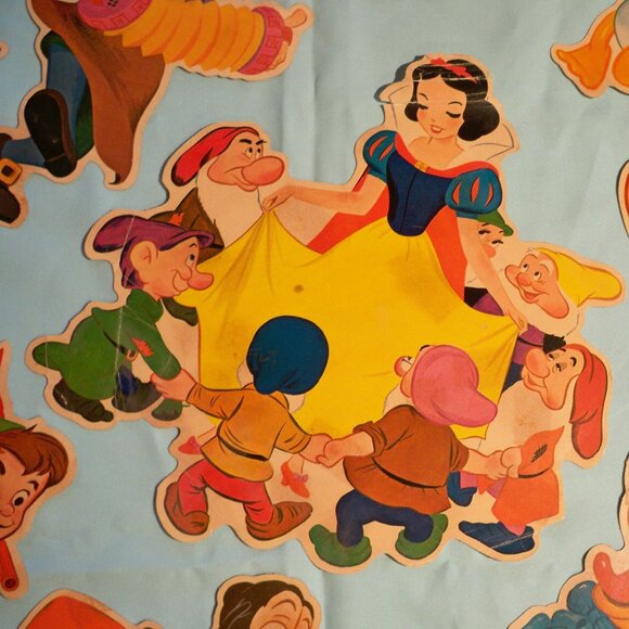 Rare *Vintage 24 Walt Disney Characters, 16 Large Wall Decoration - Picture 10 of 16